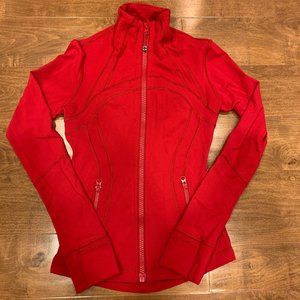Define Jacket Dark Red Size 2